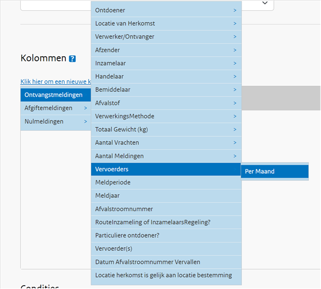 easyquery_vervoerders